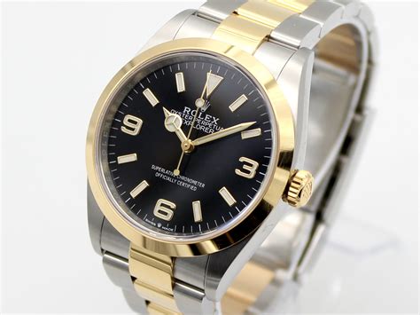 rolex explorer 36mm discontinued|Rolex explorer 36mm two tone.